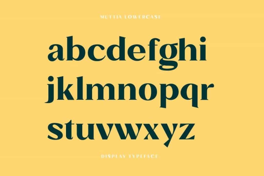 Muttia Font Image 3
