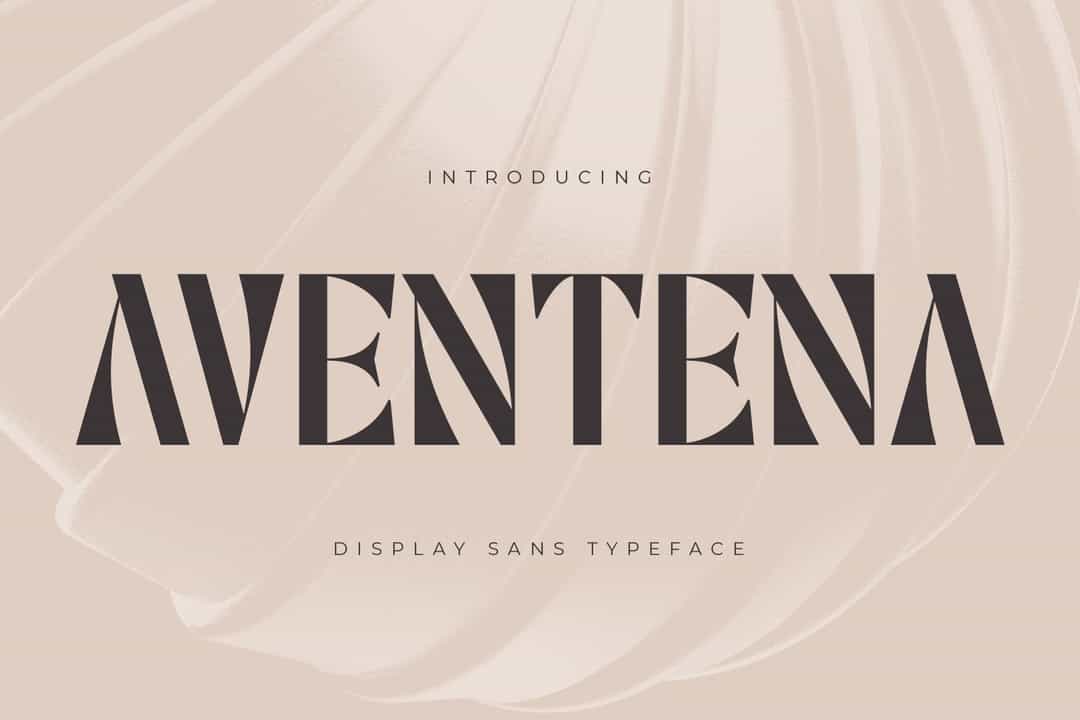 Aventena Font Image 1