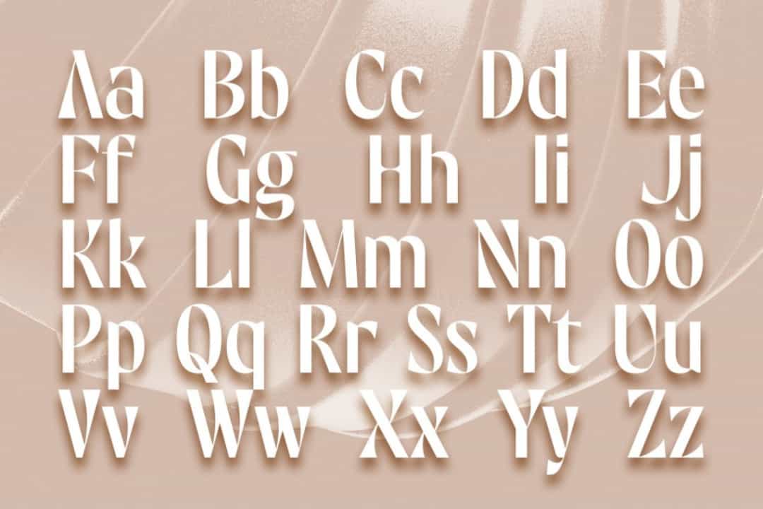 Aventena Font Image 2