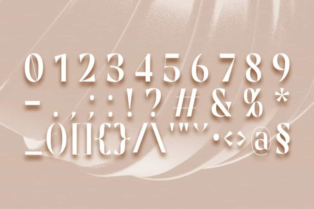 Aventena Font Image 3