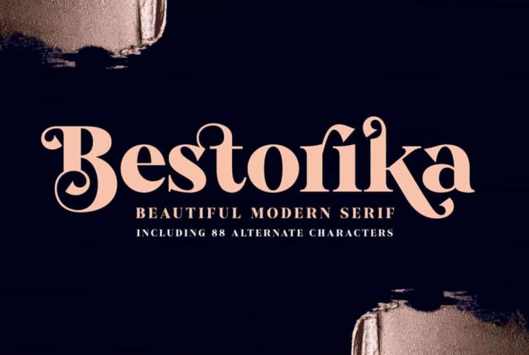 Bestorika Font Image 1