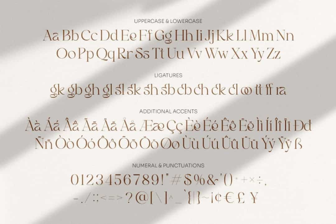 Black Delights Font Image 3