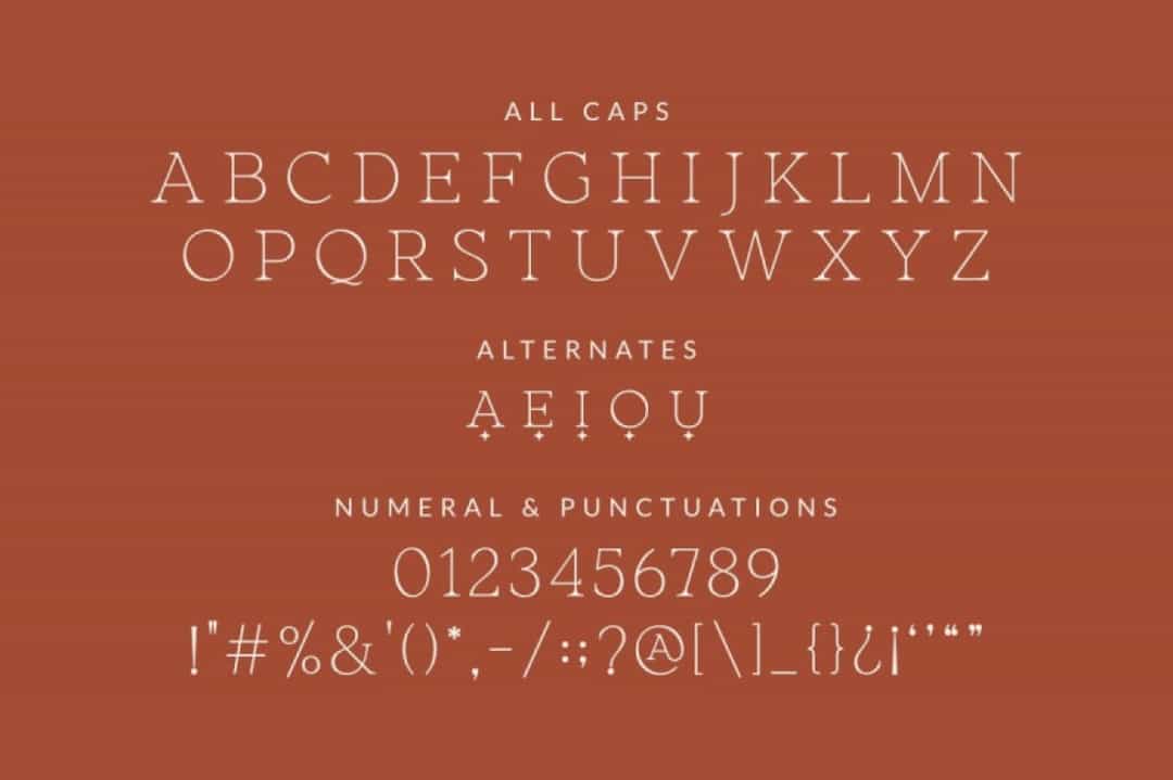 Roletta Font Image 3