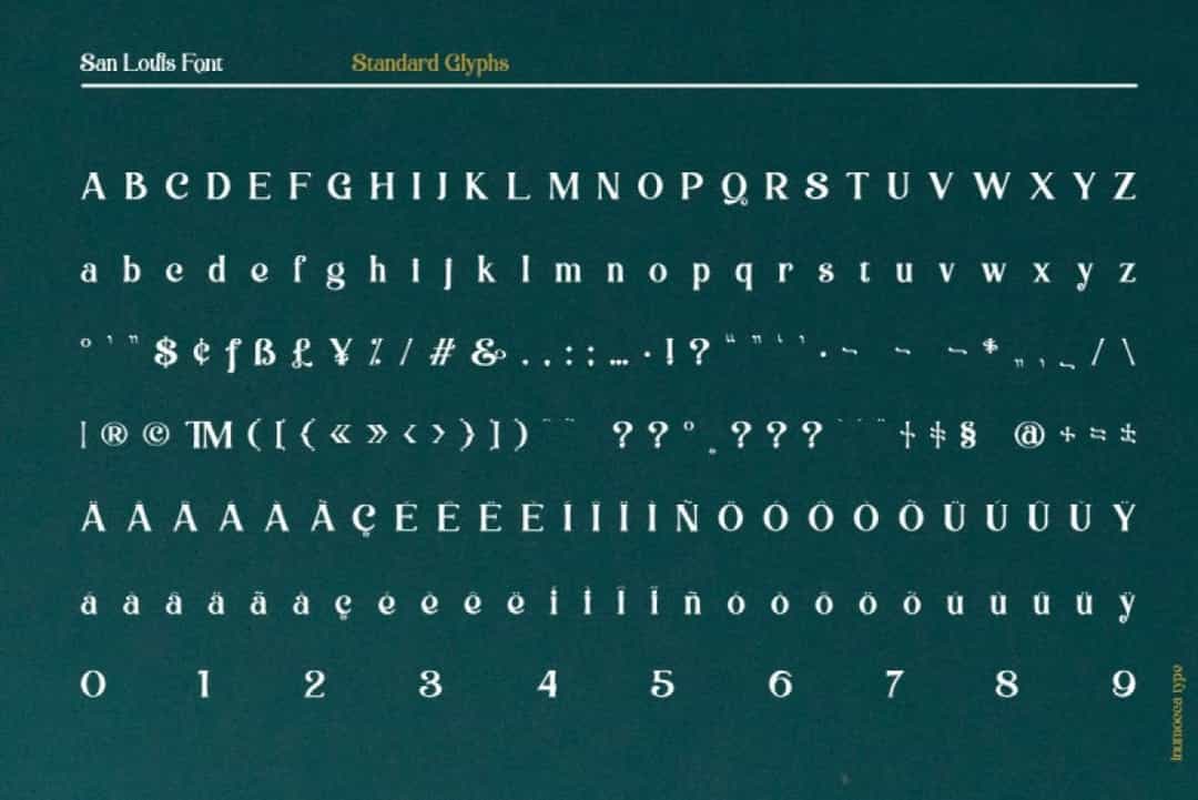 San Louis Font Image 3
