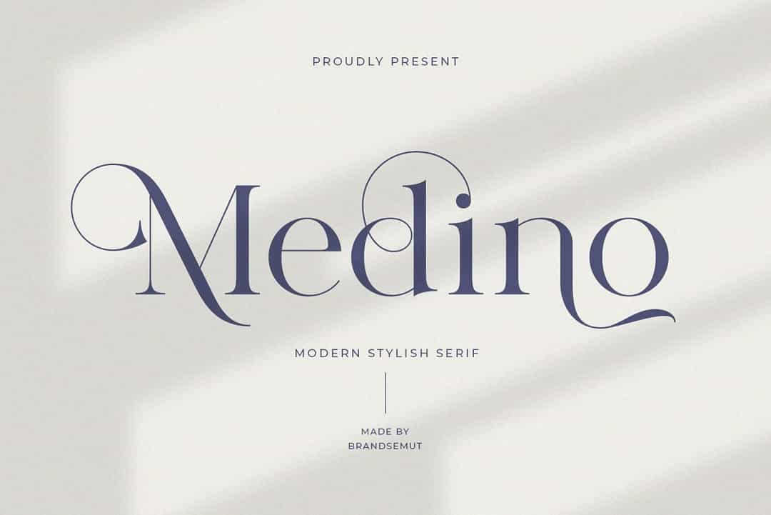 Medino Font Image 1
