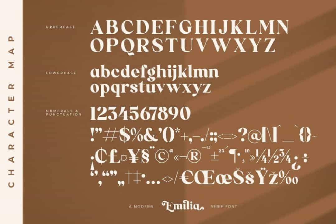 Emilia Font Image 3