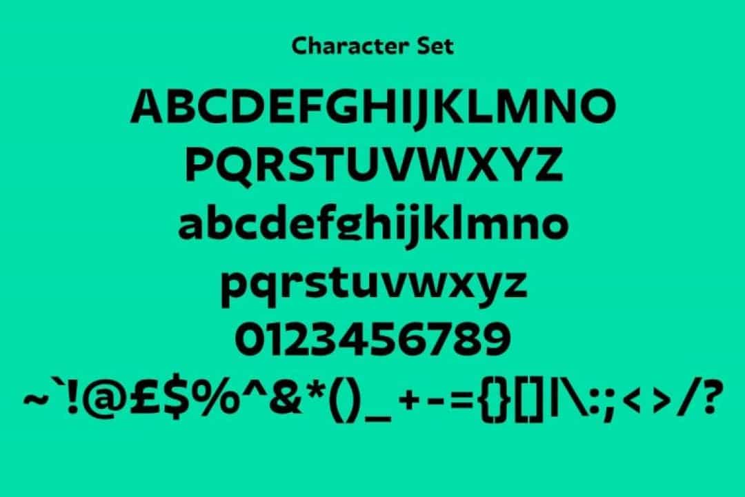 Botes Font Image 3