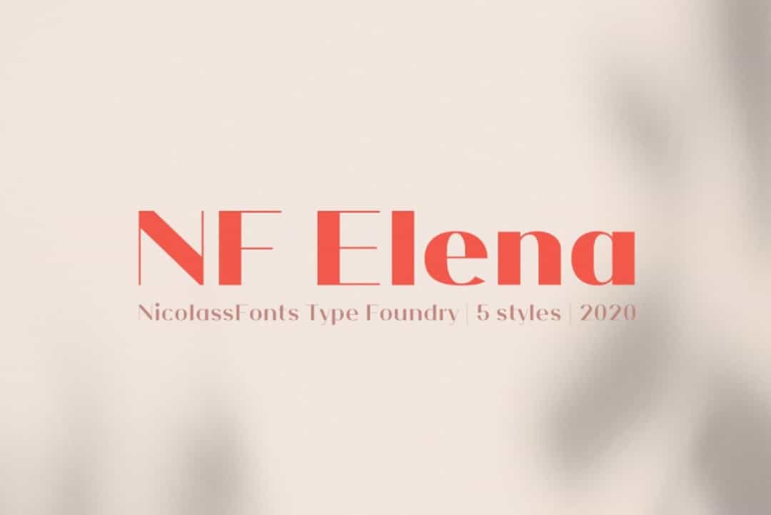 NF Elena Font Image 1