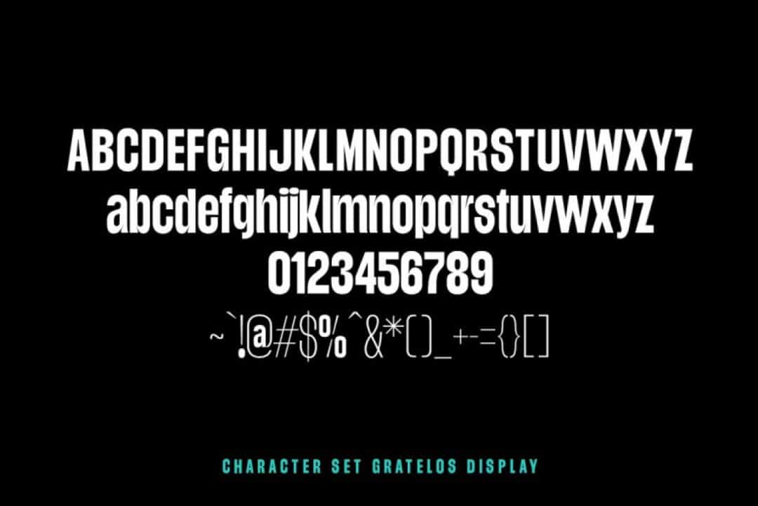Gratelos Font Image 3