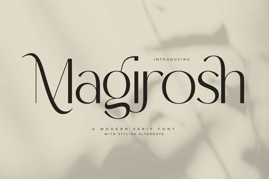 Magirosh Font Image 1