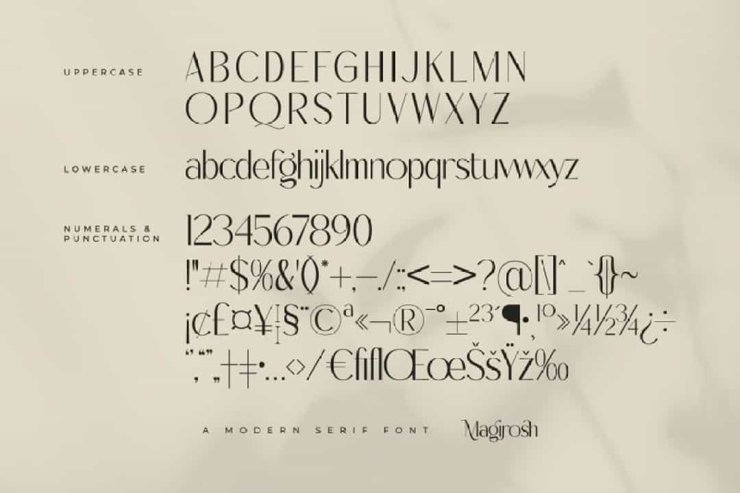 Magirosh Font Image 3