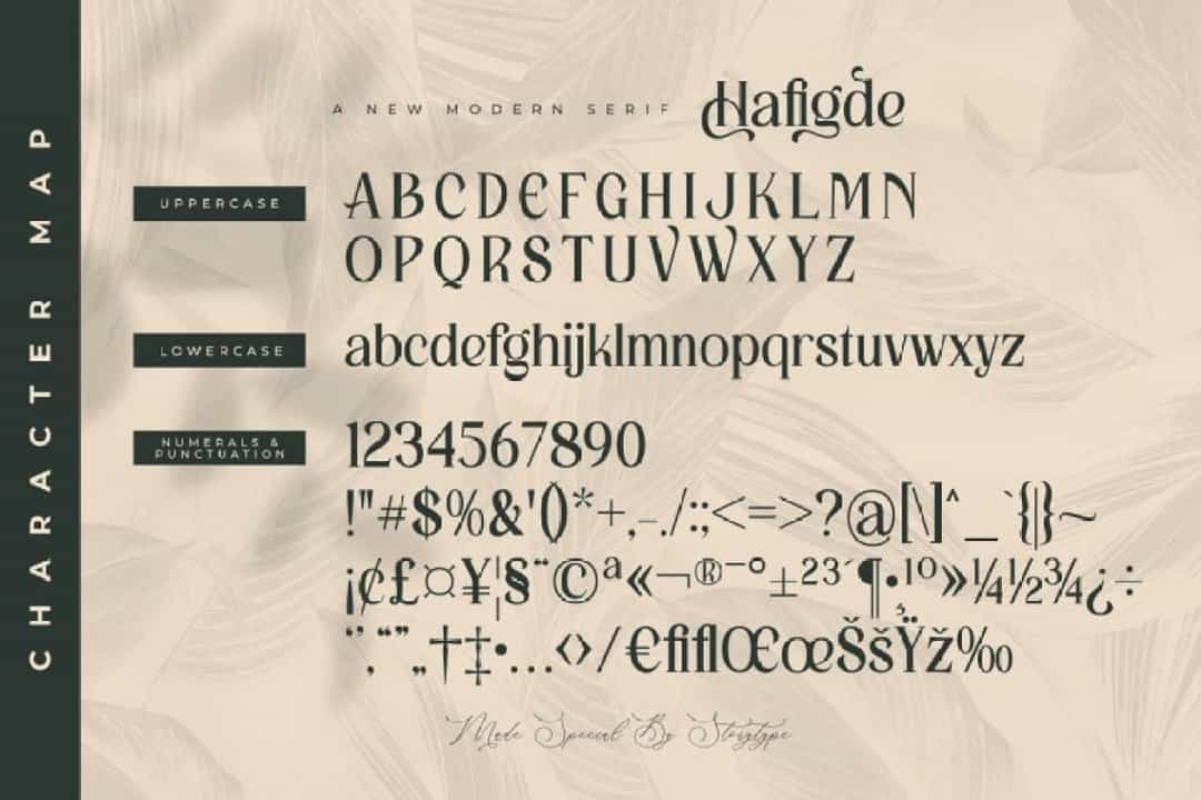 Hafigde Font Image 3