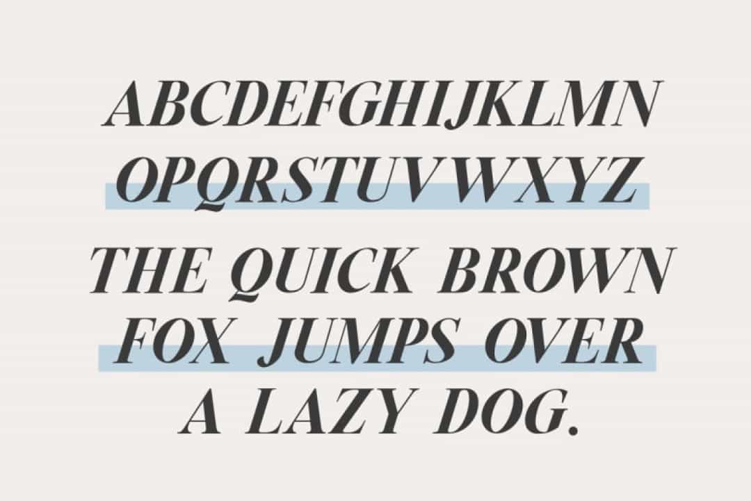 Glytern Font Image 2