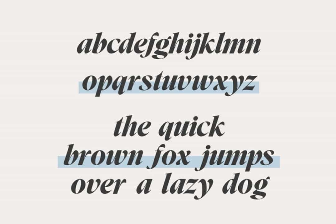 Glytern Font Image 3