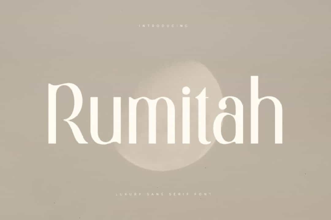 Rumitah Font Image 1