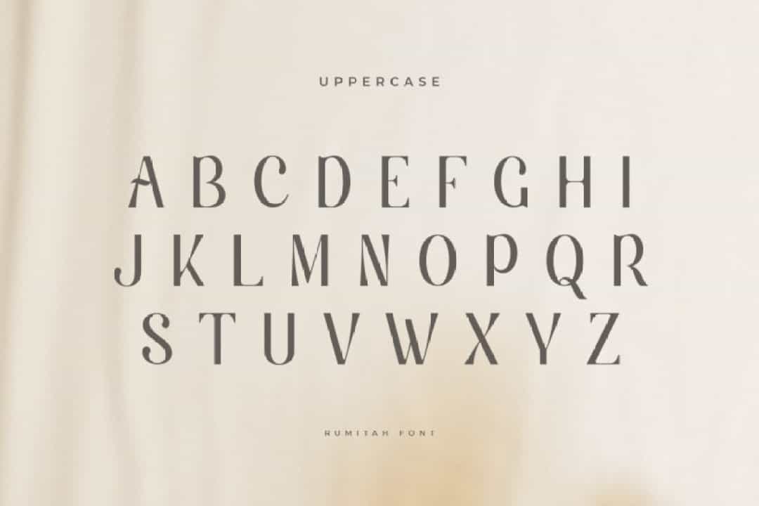 Rumitah Font Image 2