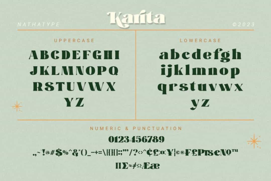 Karita Font Image 3