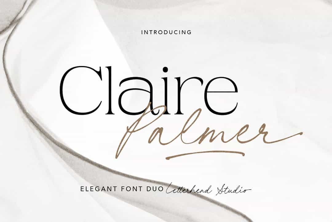 Claire Palmer Font Image 1