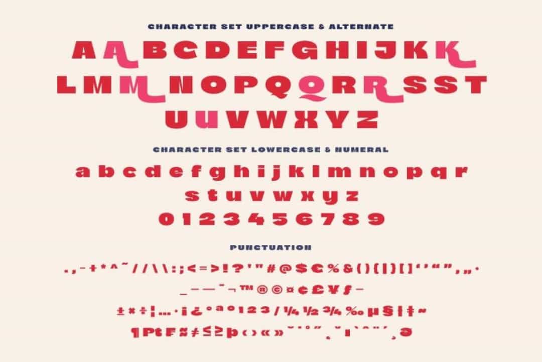 Cedag Font Image 3
