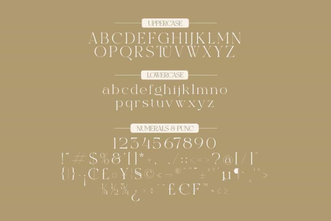 Excrallik Font Image 3