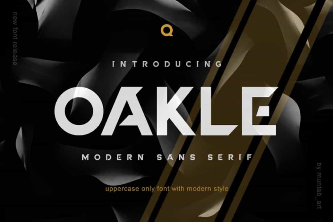 Oakle Font Image 1