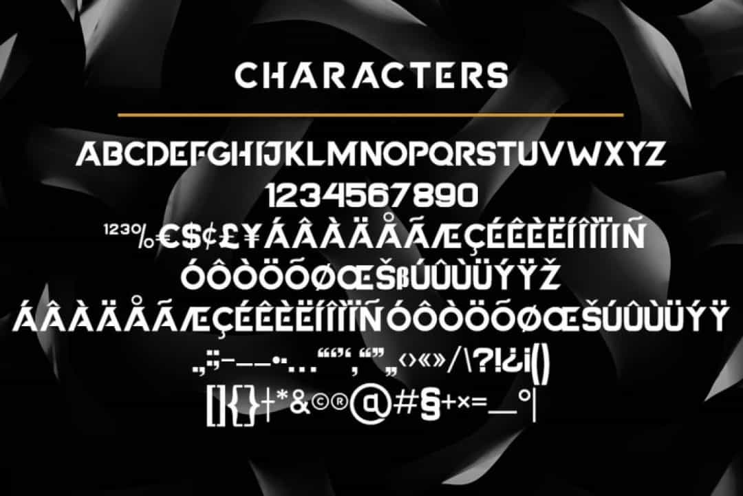 Oakle Font Image 3