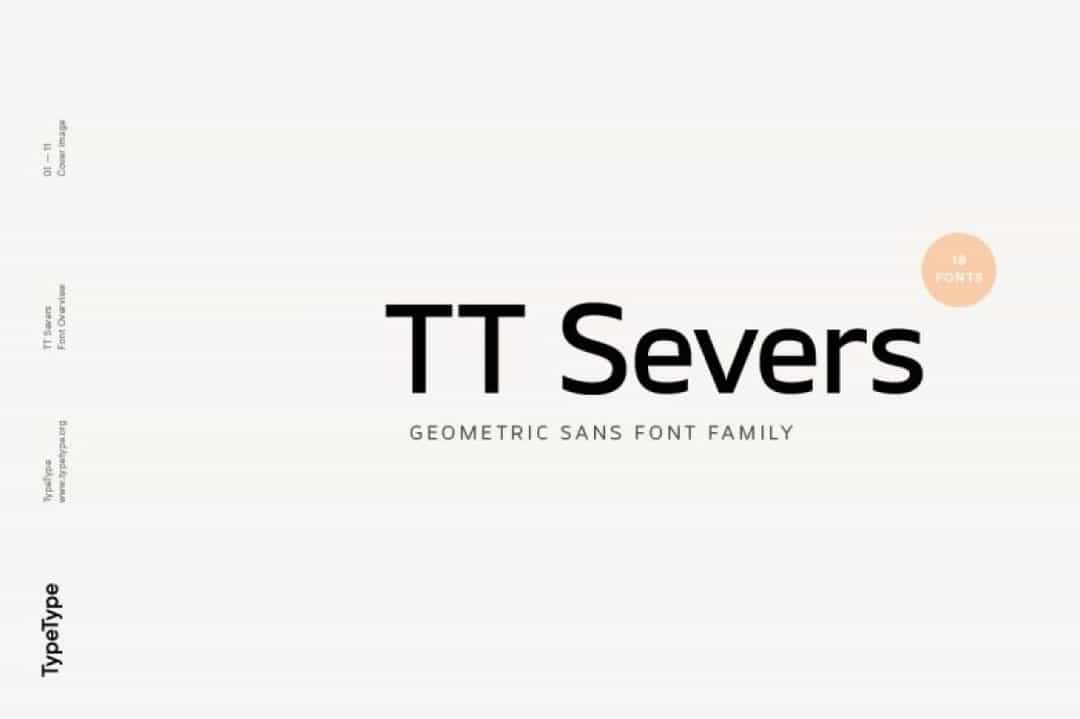 TT Severs Font Image 1