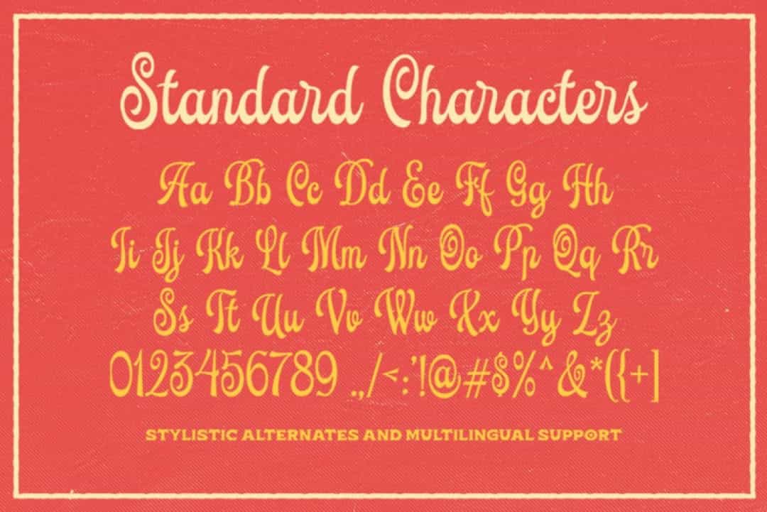 Dansley Font Image 3