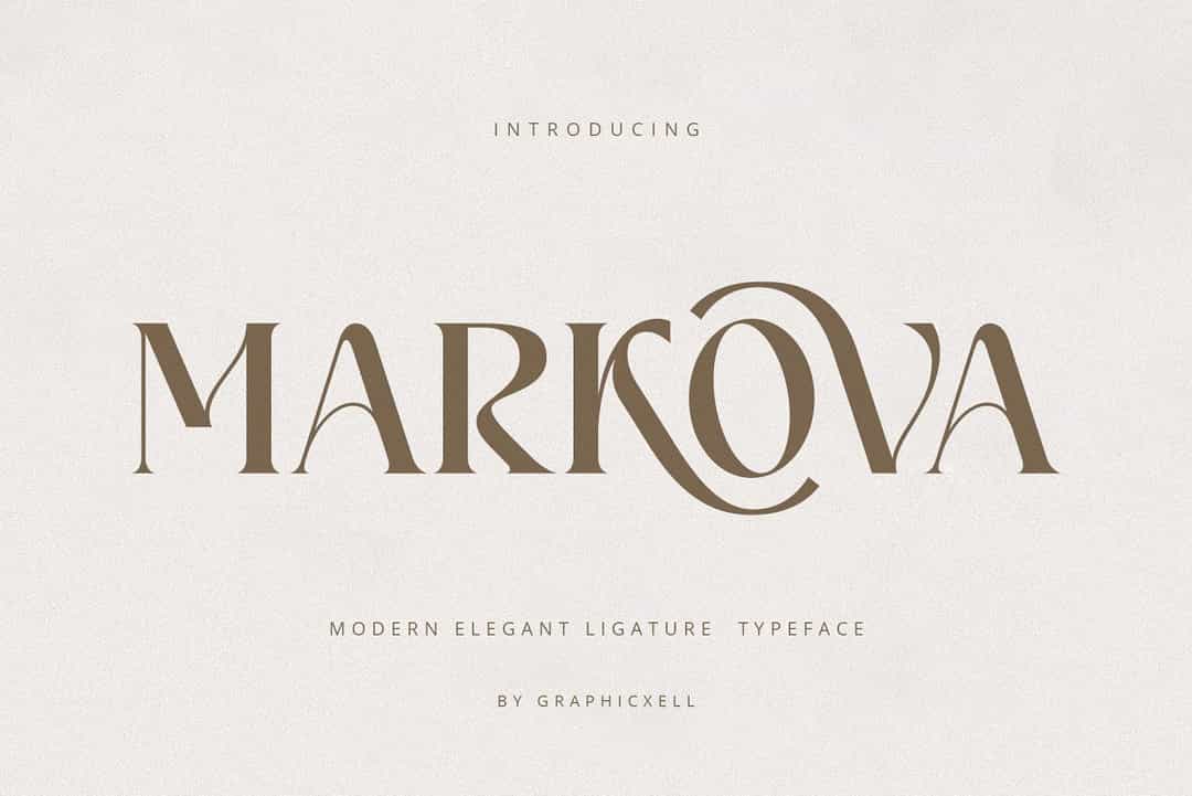 Markova Font Image 1