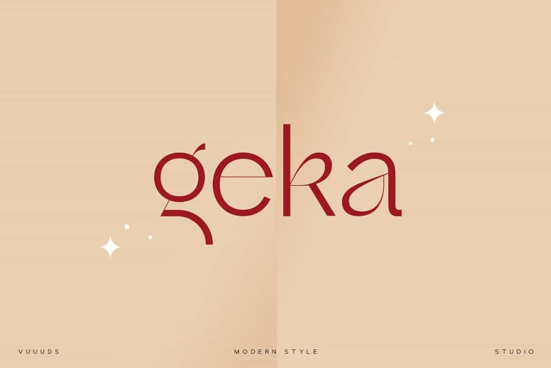 Geka Font Image 1