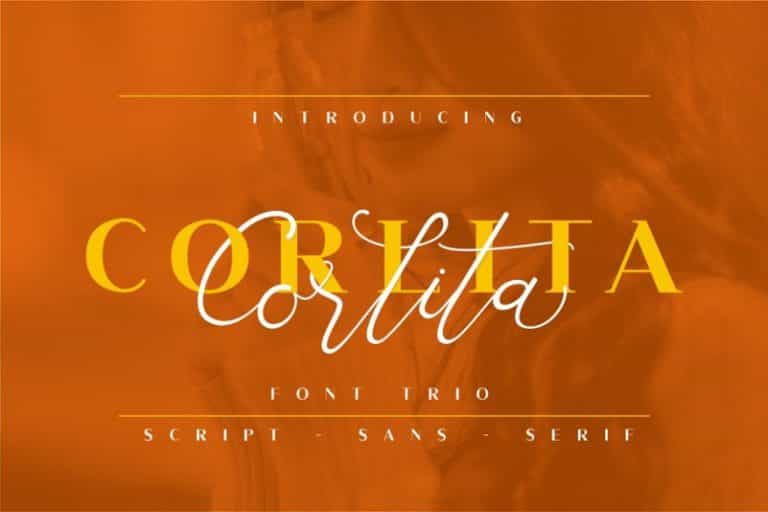 Corlita Font Trio Image 1