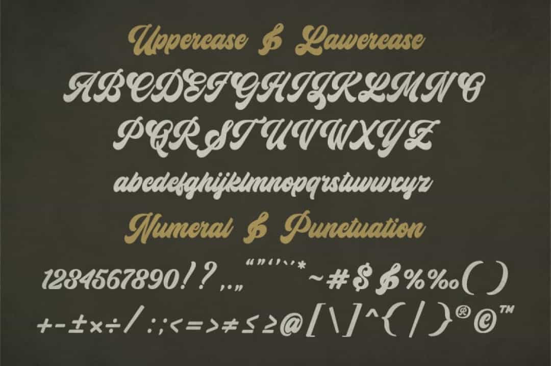 Balidone Font Image 3