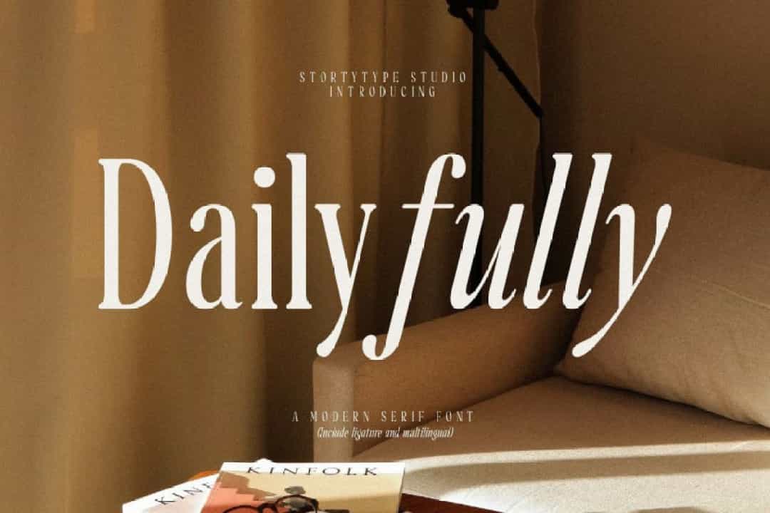 Dailyfully Font Image 1