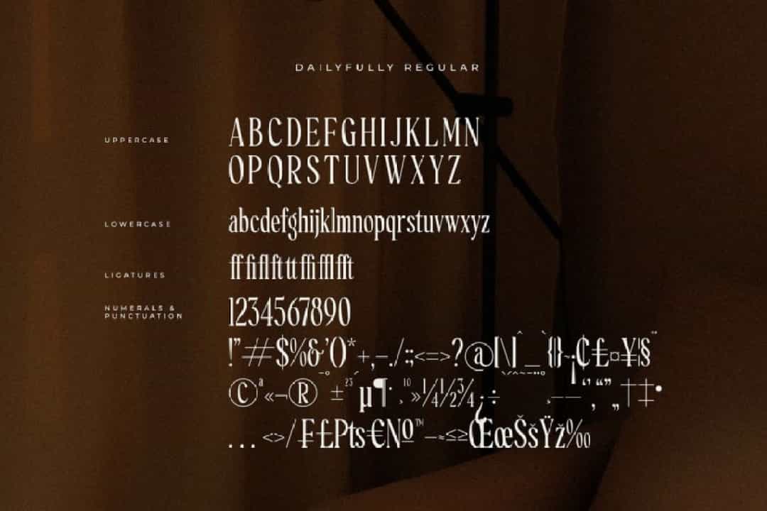 Dailyfully Font Image 3