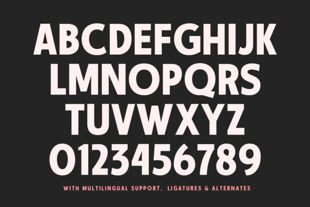 Troglen Sans Font Image 3
