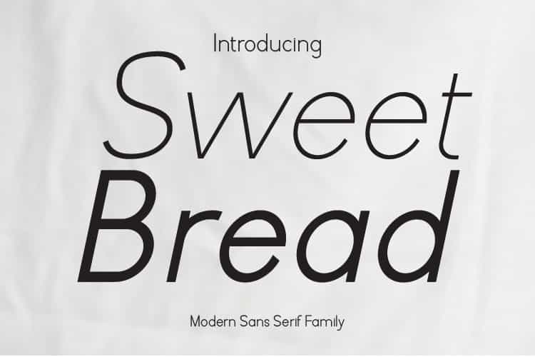 Sweet Bread Font Image 1