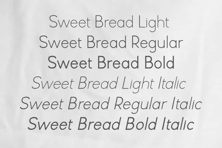 Sweet Bread Font Image 2