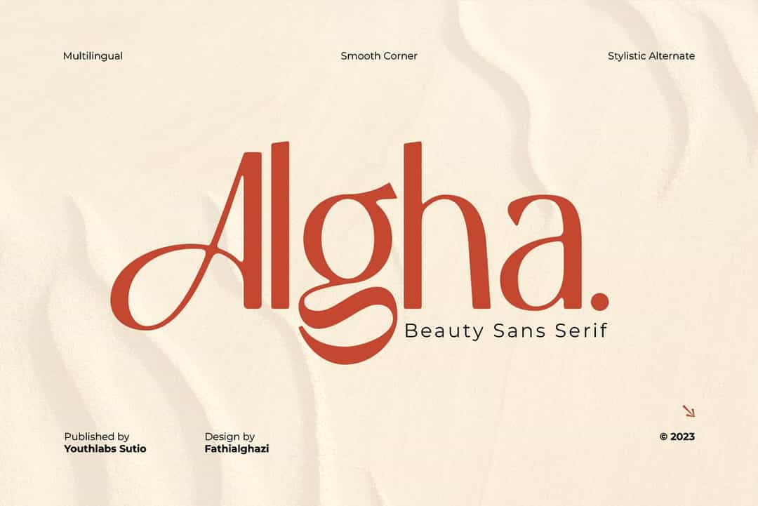 Algha Font Image 1
