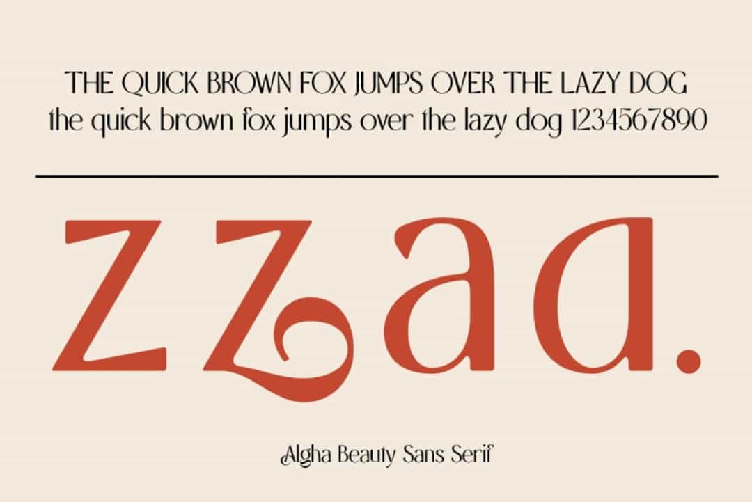Algha Font Image 2