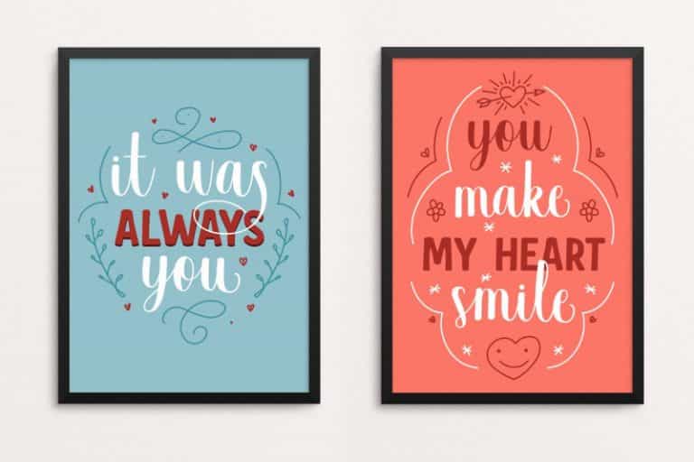 Valsday Script and Sans Font Image 4