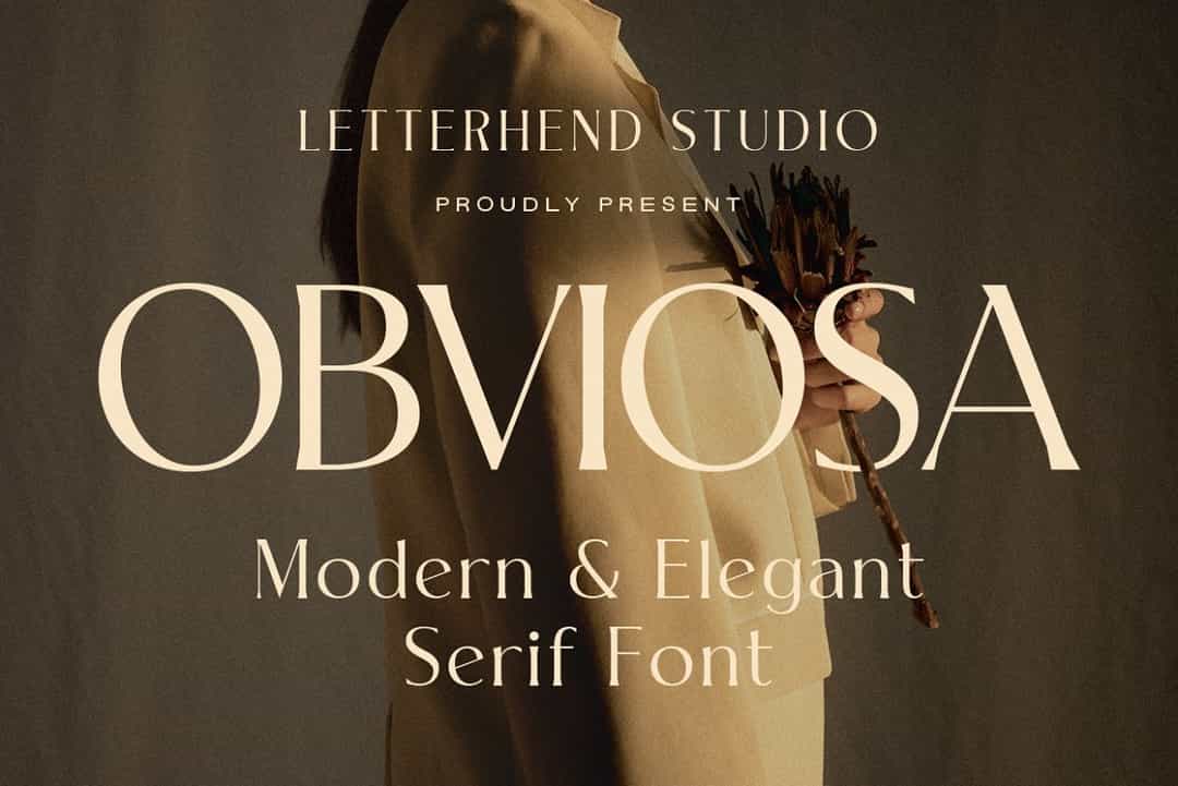 Obviosa Font Image 1
