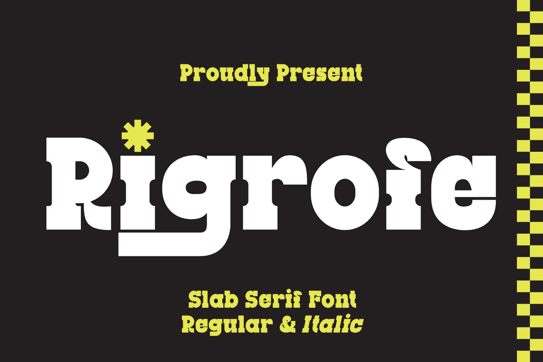 Rigrofe Font Image 1