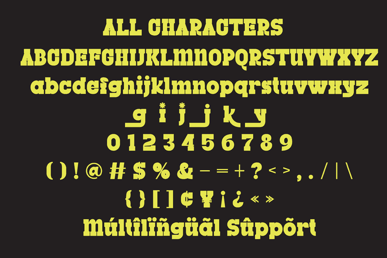 Rigrofe Font Image 3