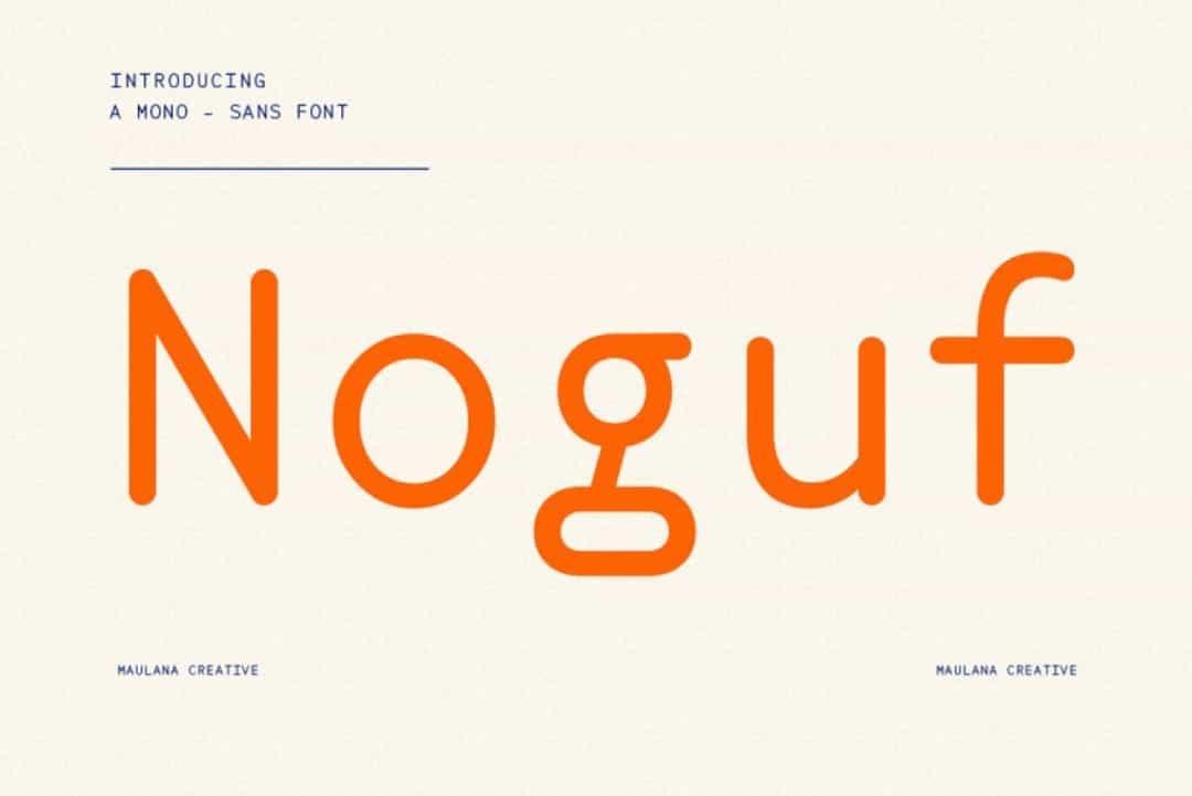 Noguf Font Image 1
