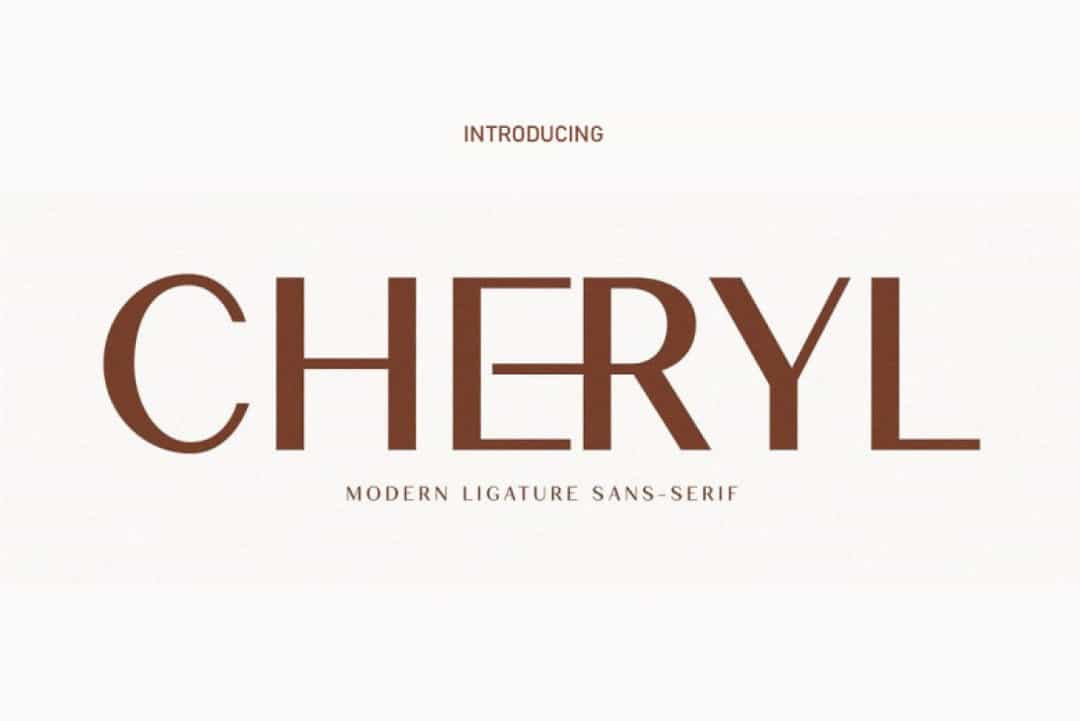 Cheryl Font Image 1