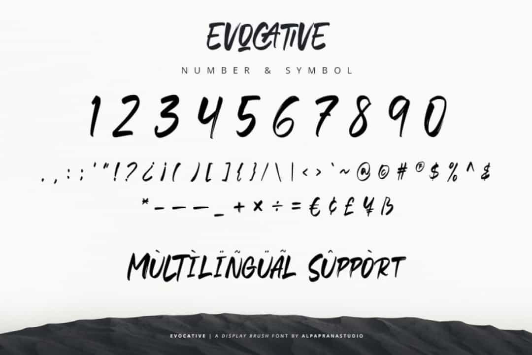 Evocative Font Image 4