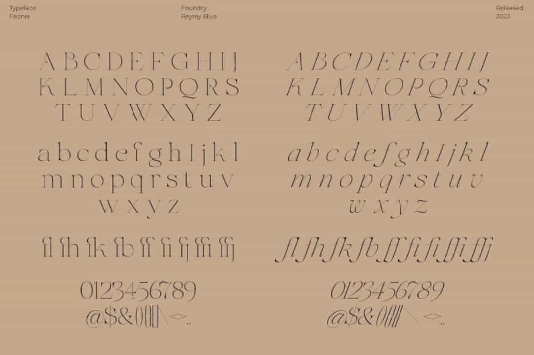 Feonie Font Image 3