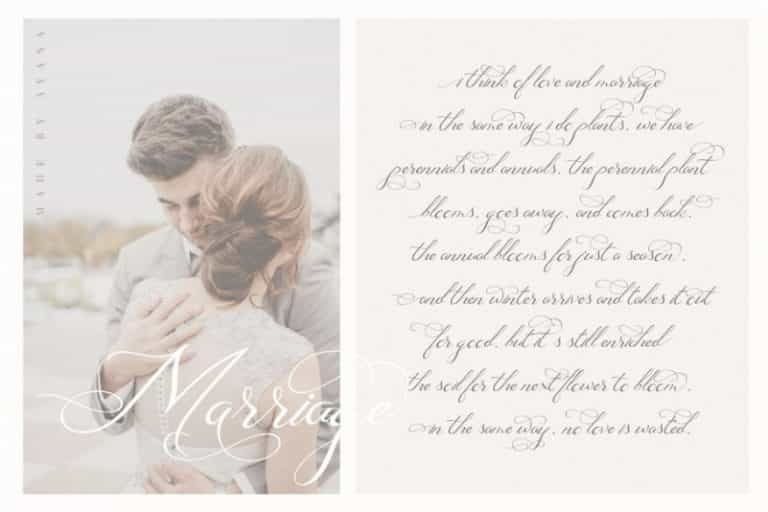Ayana Calligraphy Font Image 2