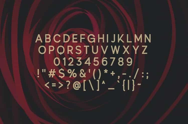 Evolution Font Image 3