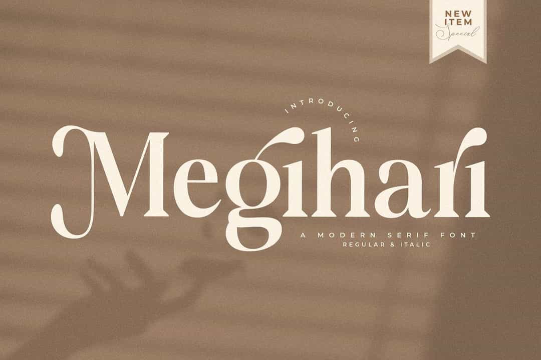 Megihari Font Image 1